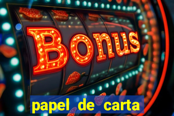 papel de carta masculino para imprimir