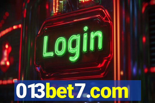013bet7.com