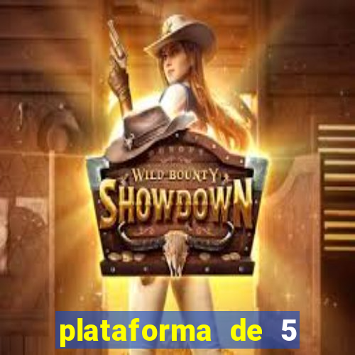 plataforma de 5 reais fortune tiger