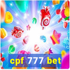 cpf 777 bet