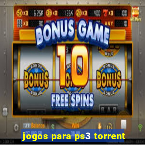 jogos para ps3 torrent