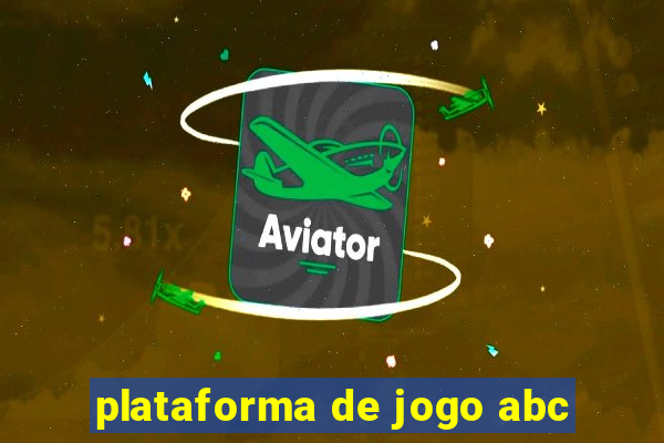 plataforma de jogo abc
