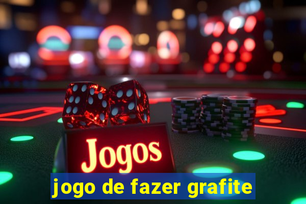 jogo de fazer grafite
