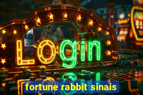 fortune rabbit sinais