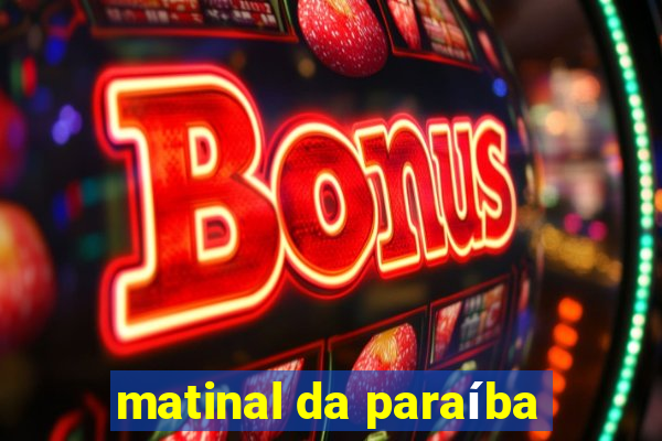 matinal da paraíba