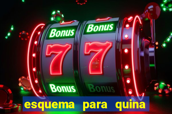 esquema para quina com 20 dezenas