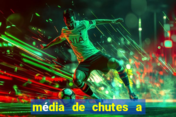 média de chutes a gol manchester city por jogo
