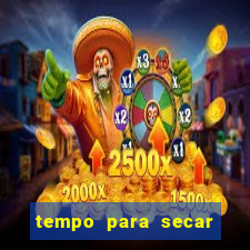 tempo para secar cola de cano