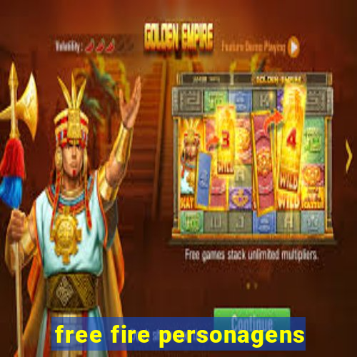 free fire personagens
