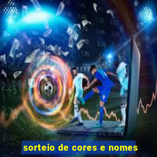sorteio de cores e nomes