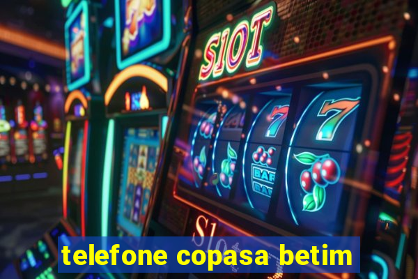 telefone copasa betim