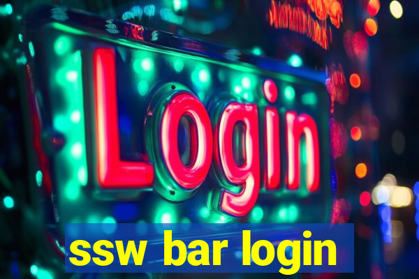 ssw bar login