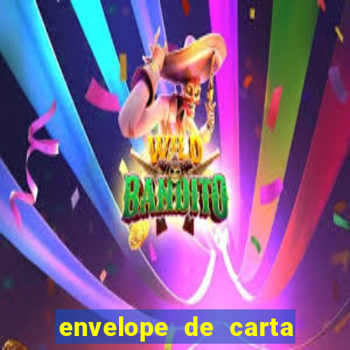 envelope de carta para imprimir