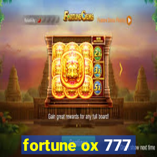fortune ox 777