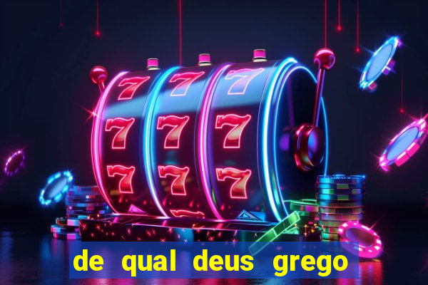 de qual deus grego eu sou filho percy jackson