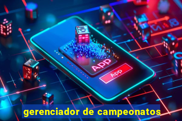 gerenciador de campeonatos