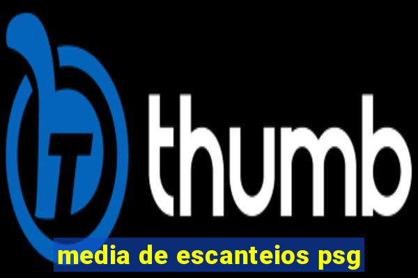 media de escanteios psg