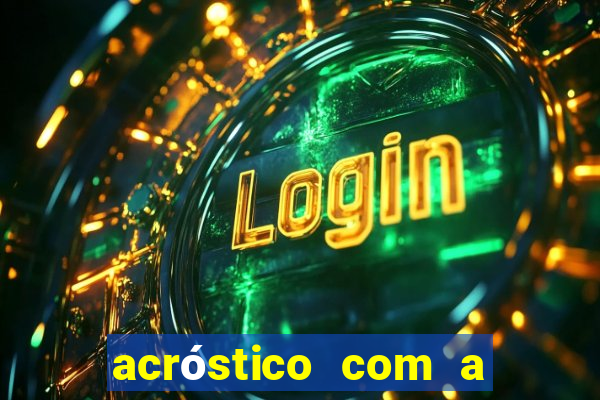 acróstico com a palavra futebol
