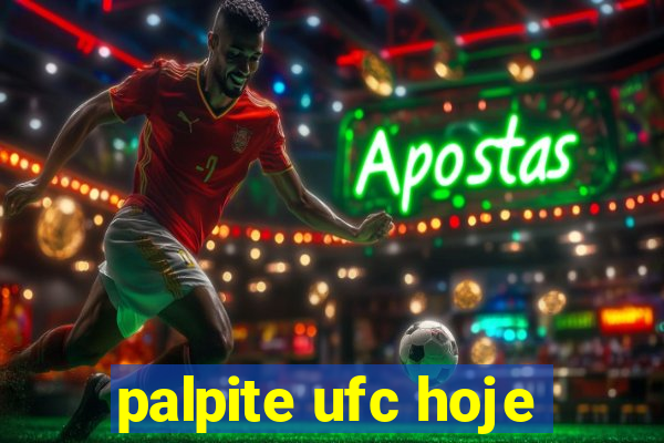 palpite ufc hoje