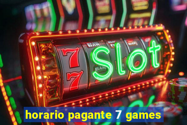 horario pagante 7 games