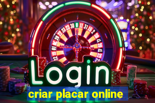 criar placar online