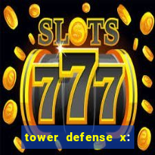 tower defense x: beta codes