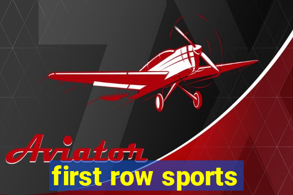 first row sports