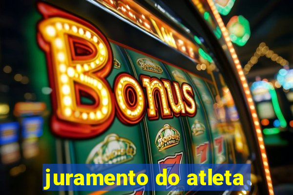 juramento do atleta