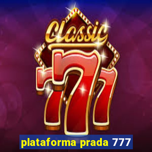 plataforma prada 777
