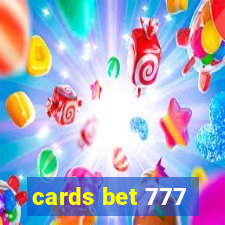 cards bet 777