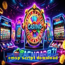 cmsp script download