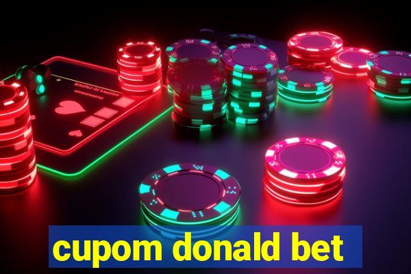 cupom donald bet