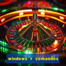 windows r comandos para limpar