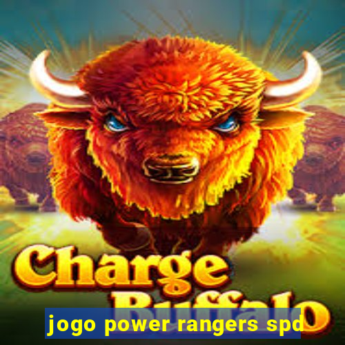 jogo power rangers spd
