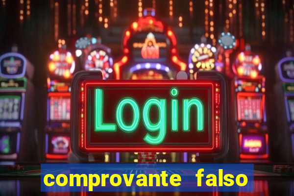 comprovante falso de 50 reais