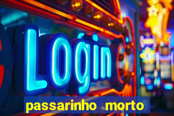 passarinho morto significado espiritual