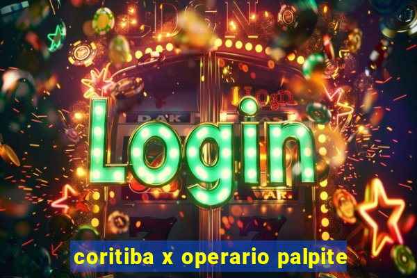 coritiba x operario palpite