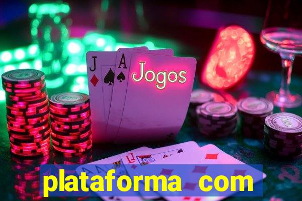 plataforma com chuva de dinheiro