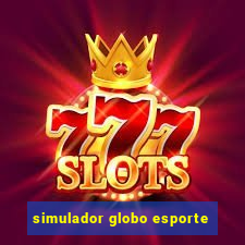 simulador globo esporte
