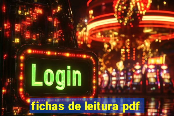 fichas de leitura pdf