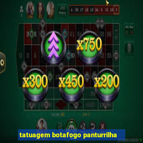 tatuagem botafogo panturrilha