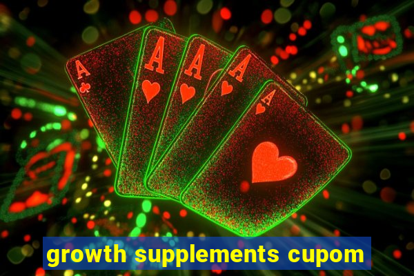 growth supplements cupom