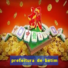 prefeitura de betim - contracheque