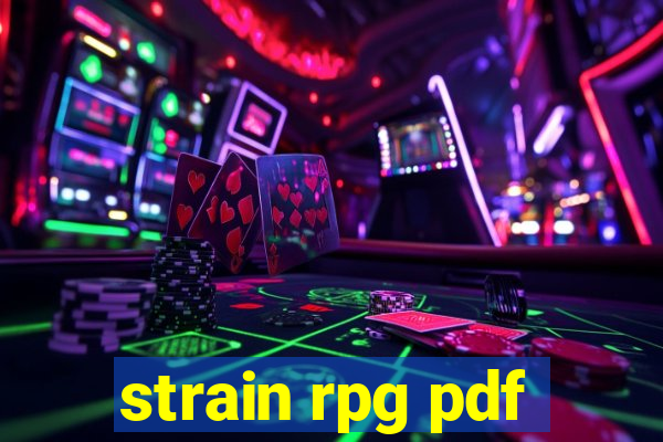 strain rpg pdf