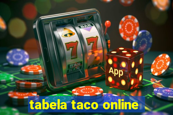 tabela taco online