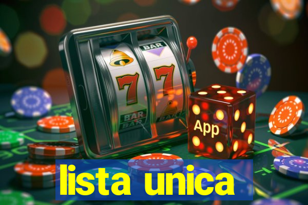 lista unica