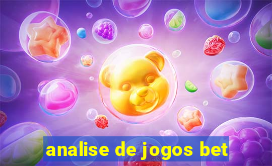 analise de jogos bet