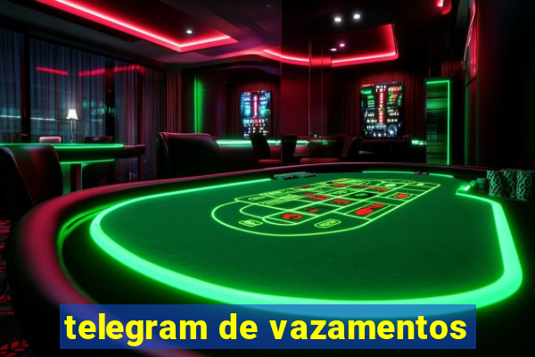 telegram de vazamentos