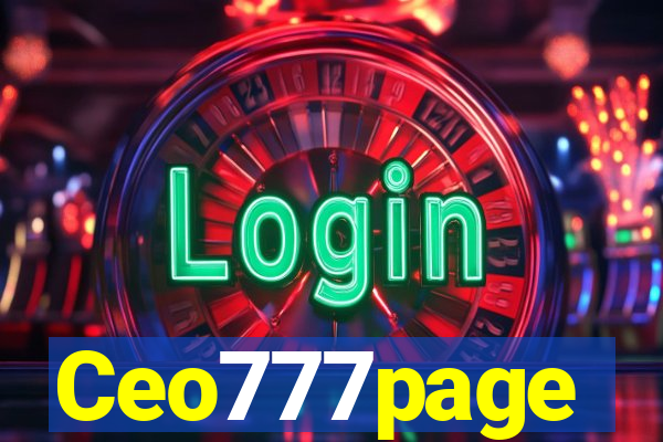 Ceo777page