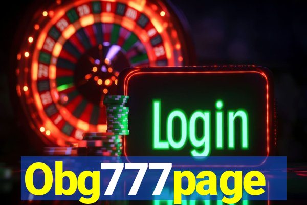 Obg777page